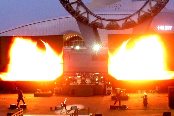 KRYPTERIA on stage at the Expo in Yeosu/KOREA, May 2012